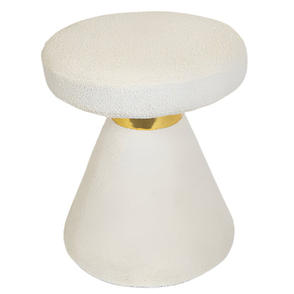 ΣΚΑΜΠΟ ΜΠΟΥΚΛΕ ΥΦΑΣΜΑ ΛΕΥΚΟ ΒΑΣΗ ΚΩΝΟΣ 42x42x49