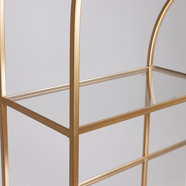 ΡΑΦΙΕΡΑ ΜΕΤΑΛΛΙΚΗ ΧΡΥΣΗ 96x26x145