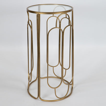 ΤΡΑΠΕΖΑΚΙΑ ΒΟΗΘΗΤΙΚΑ ΜΕΤΑΛΛΙΚΑ ΧΡΥΣΑ ΣΕΤ 2 ΤΜΧ S:31x31x30 L:36x36x70