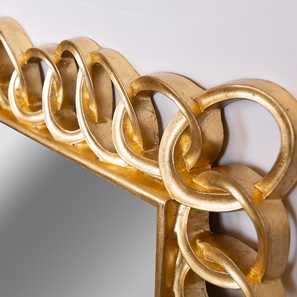 ΚΑΘΡΕΦΤΗΣ ΕΠΙΤΟΙΧΙΟΣ ΠΟΛΥΡΕΣΙΝ ΧΡΥΣΟΣ 95x95εκ