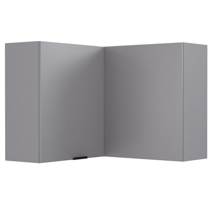 Craft Πάνω Ντουλάπι Γωνιακό Γραφίτης 60-60x30x72