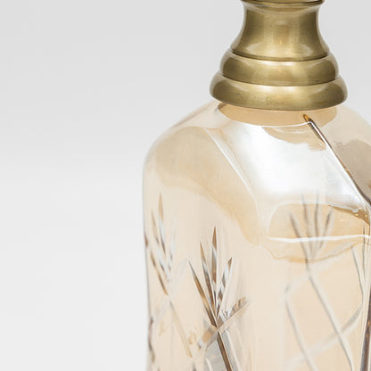 ΚΑΡΑΦΑ ΓΥΑΛΙΝΗ - ΜΕΤΑΛΛΙΚΗ ΜΕΛΙ 29x8x13.5