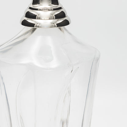 ΚΑΡΑΦΑ ΓΥΑΛΙΝΗ - ΜΕΤΑΛΛΙΚΗ ΑΣΗΜΙ 10x10x33