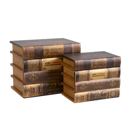 S/2 ΚΟΥΤΙΑ ΞΥΛΙΝΑ ΚΑΦΕ 20x13x16 16x10x13