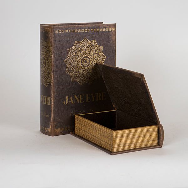 S/2 ΚΟΥΤΙΑ ΒΙΒΛΙΑ ΞΥΛΙΝΑ ΚΑΦΕ 19x7x27