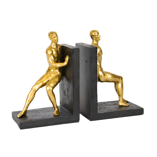 ΒΙΒΛΙΟΣΤΑΤΗΣ ΜΕ ΑΓΑΛΜΑΤΙΔΙΑ ΧΡΥΣΑ ΣΕΤ 2 ΤΜΧ 34x12x25