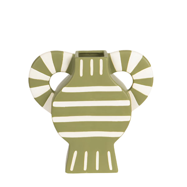 ΒΑΖΟ ΚΕΡΑΜΙΚΟ ΛΑΔΙ ΜΕ ΜΠΕΖ ΜΕ ΧΕΡΟΥΛΙΑ 32x8x31