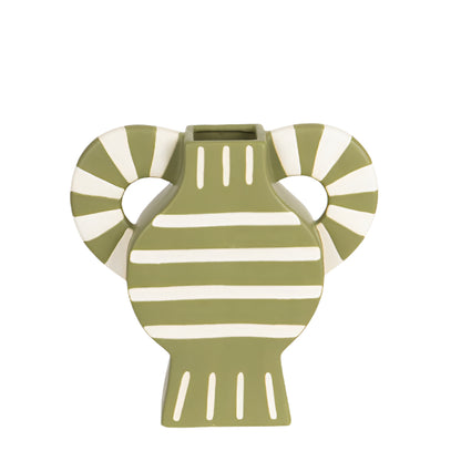 ΒΑΖΟ ΚΕΡΑΜΙΚΟ ΛΑΔΙ ΜΕ ΜΠΕΖ ΜΕ ΧΕΡΟΥΛΙΑ 32x8x31