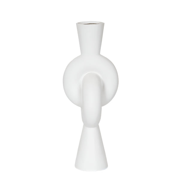 ΒΑΖΟ ΚΕΡΑΜΙΚΟ ΛΕΥΚΟ 13x13x33