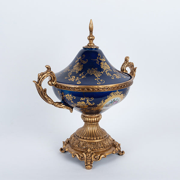 ΦΟΝΤΑΝΙΕΡΑ ΠΟΡΣΕΛΑΝΙΝΗ ΜΕ ΠΟΛΥΡΕΖΙΝ ΜΠΛΕ 37x25x50