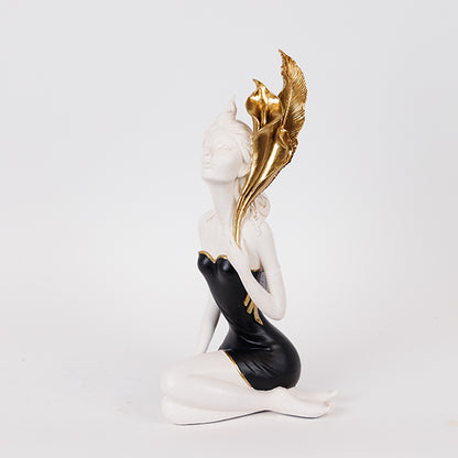 ΔΙΑΚΟΣΜΗΤΙΚΟ ΓΛΥΠΤΟ ΓΥΝΑΙΚΑ ΜΕ ΛΟΥΛΟΥΔΙ ΜΑΥΡΟ-ΛΕΥΚΟ-ΧΡΥΣΟ 15x11x43