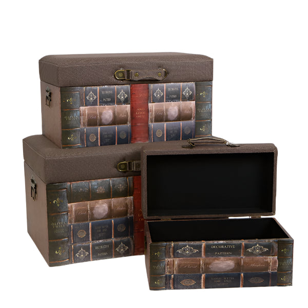 ΜΠΑΟΥΛΑ ΚΑΦΕ & ΡΟΖ ΣΕΤ 3 ΤΜΧ S:38x21x39 M:48x28x25 L:58x35x32