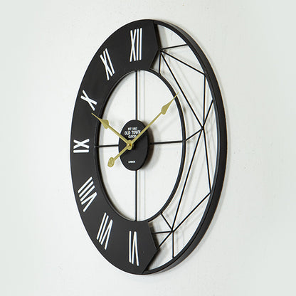 ΡΟΛΟΙ ΤΟΙΧΟΥ ΜΕΤΑΛΛΙΚΟ ΛΑΤΙΝΙΚΟΙ ΧΑΡΑΚΤΗΡΕΣ ΜΑΥΡΟ-ΛΕΥΚΟ-ΧΡΥΣΟ 60x4.5x60