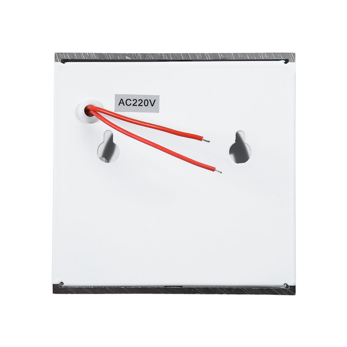 SENSATI 75651 Διακοσμητικό Φωτιστικό Τοίχου Ένδειξης / Σήμανσης "EXIT" LED 1W 40lm 90° AC 220-240V με Επαναφορτιζόμενη Μπαταρία Li-ion 3.7V 350mAh IP20 Πράσινο - Νίκελ Βούρτσας - Μ11 x Π11 x Υ3