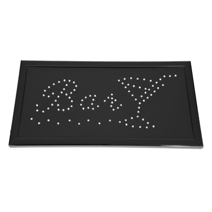 75690 Φωτιστικό Ταμπέλα LED Σήμανσης BAR WITH COCTAIL με Πρίζα AC 230V Μ48xΠ25xΥ2cm