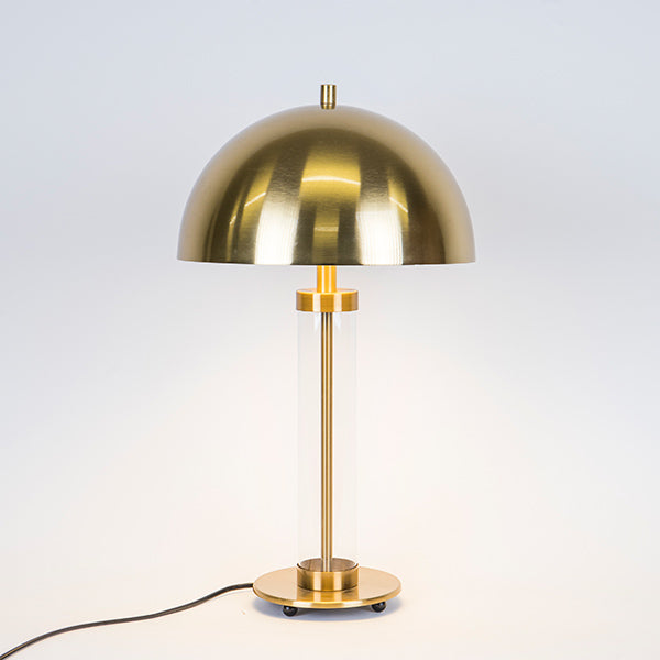 ΕΠΙΤΡΑΠΕΖΙΟ ΦΩΤΙΣΤΙΚΟ ΜΕΤΑΛΛΟ-ΓΥΑΛΙ ΧΡΥΣΟ 31x31x52