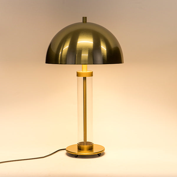 ΕΠΙΤΡΑΠΕΖΙΟ ΦΩΤΙΣΤΙΚΟ ΜΕΤΑΛΛΟ-ΓΥΑΛΙ ΧΡΥΣΟ 31x31x52