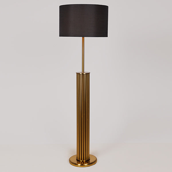 ΕΠΙΔΑΠΕΔΙΟ ΦΩΤΙΣΤΙΚΟ ΜΕ ΜΑΥΡΟ ΚΑΠΕΛΟ ΜΕΤΑΛΛΙΚΟ ΜΑΥΡΟ - ΧΡΥΣΟ 40x40x133