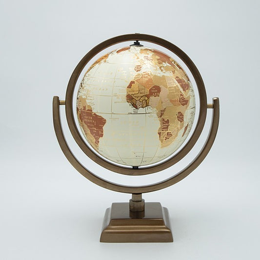 ΥΔΡΟΓΕΙΟΣ ΜΕΤΑΛΛΙΚΗ ΧΡΥΣΗ - ΜΠΕΖ - ΚΑΦΕ 20x31εκ