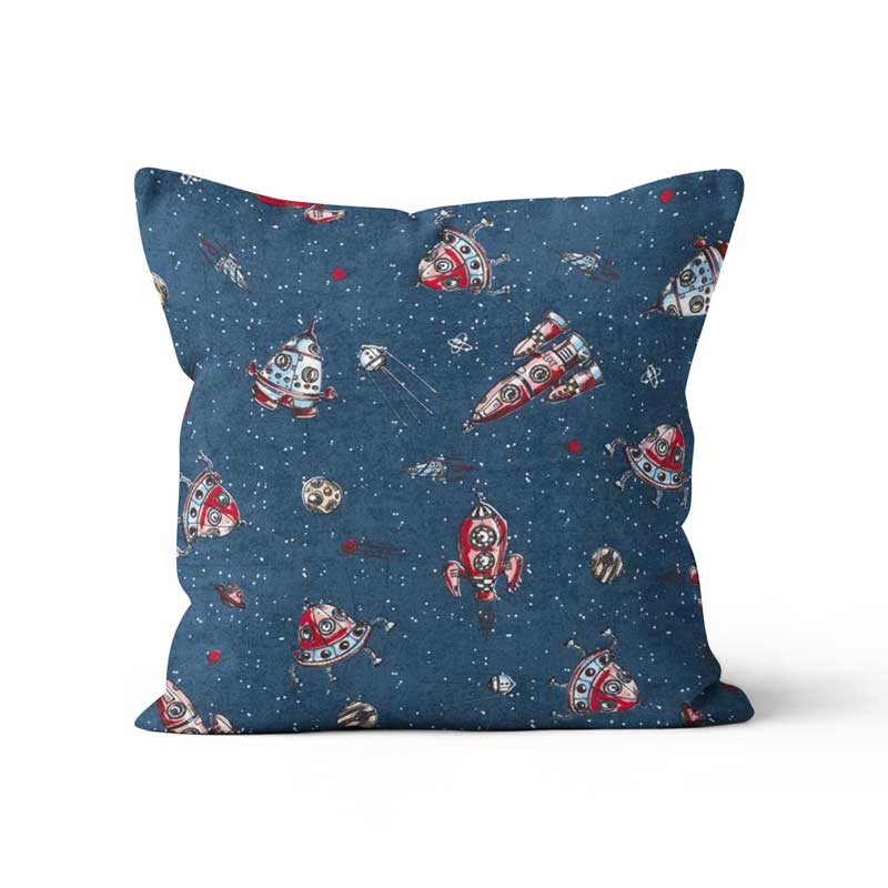 Μαξιλαροθήκη Διαστημόπλοια 40x40εκ