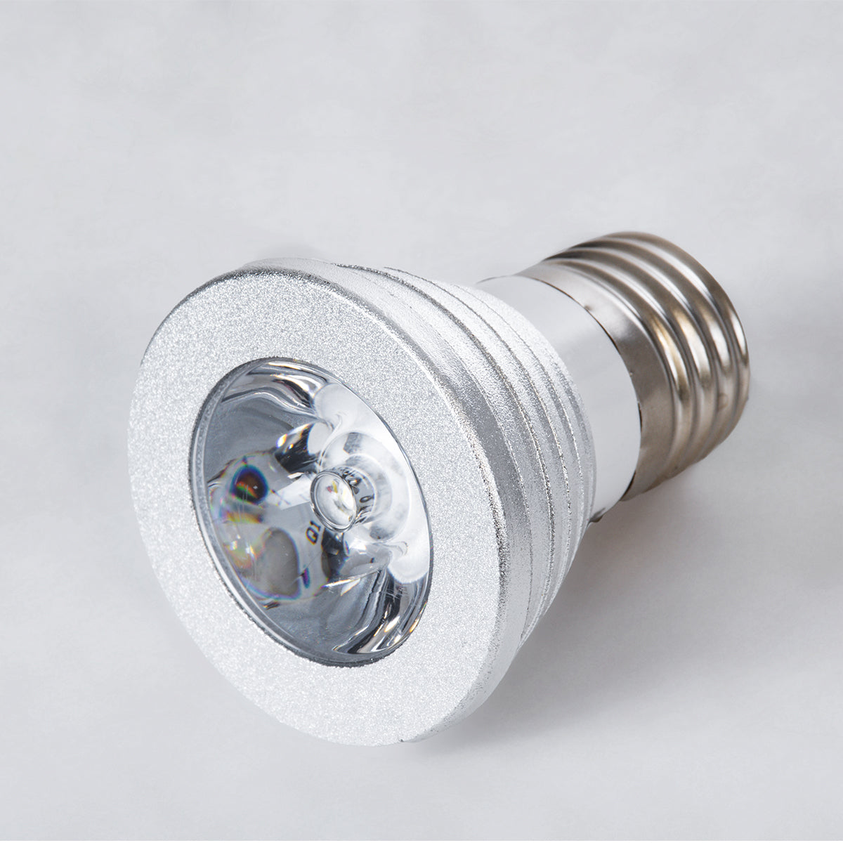 76066 Σποτ LED E27 MR16 3W 200lm 90° AC 220-240V IP20 Φ5 x Υ8.5cm - Εναλλαγή Φωτισμού μέσω Τηλεχειριστηρίου RGB - Dimmable