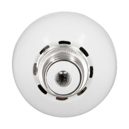 CANDLE 76074 Λάμπα Κεράκι E14 C37 LED 5W 250lm 260° AC 220-240V IP20 Πορτοκαλί 2200K με Εφέ Φλόγας - Λευκό Γαλακτερό - Μ3.7 x Π3.7 x Υ10.4