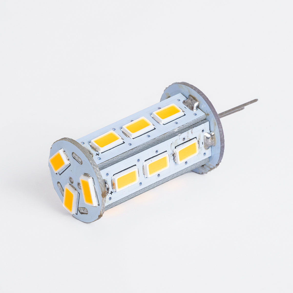 76134 Λάμπα LED G4 SMD 5630 5W 550lm 320° DC 12-24V IP20 Φ1.8 x Υ4.3cm Θερμό Λευκό 2700K Dimmable