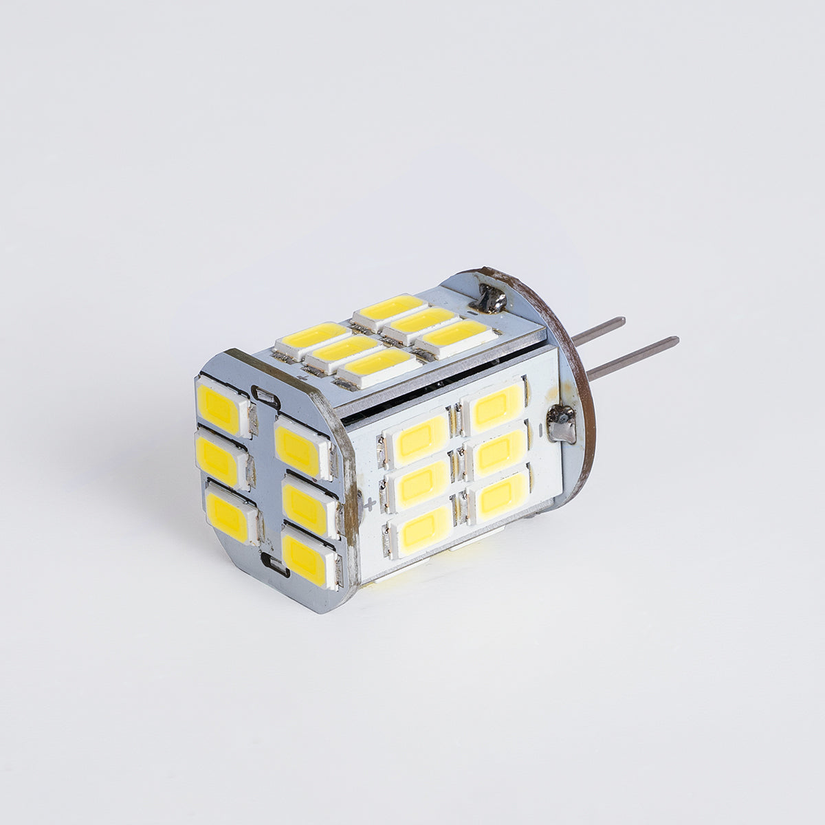 76135 Λάμπα LED G4 SMD 5630 6W 720lm 320° DC 12-24V IP20 Φ1.9 x Υ3.7cm Ψυχρό Λευκό 6000K Dimmable