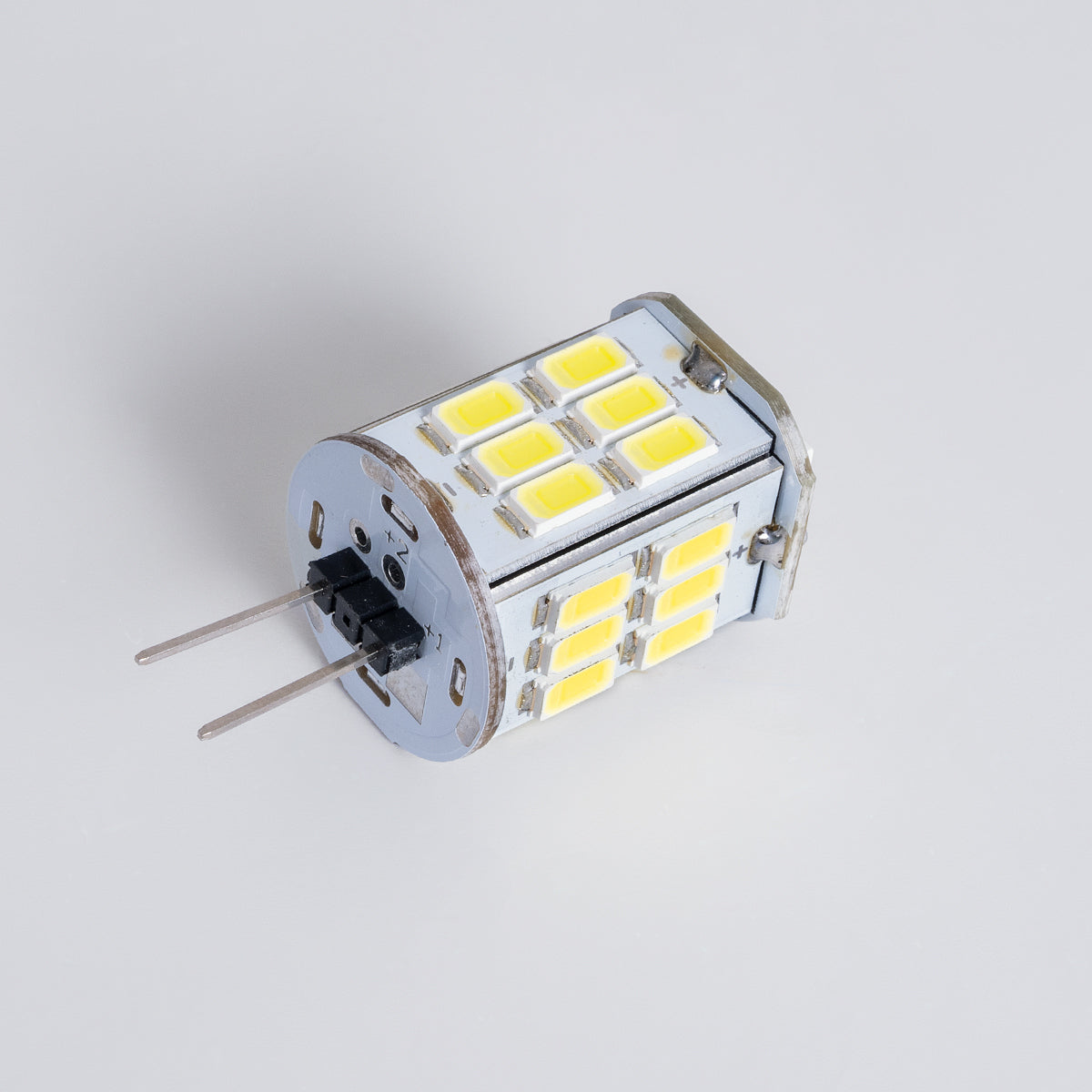 76135 Λάμπα LED G4 SMD 5630 6W 720lm 320° DC 12-24V IP20 Φ1.9 x Υ3.7cm Ψυχρό Λευκό 6000K Dimmable