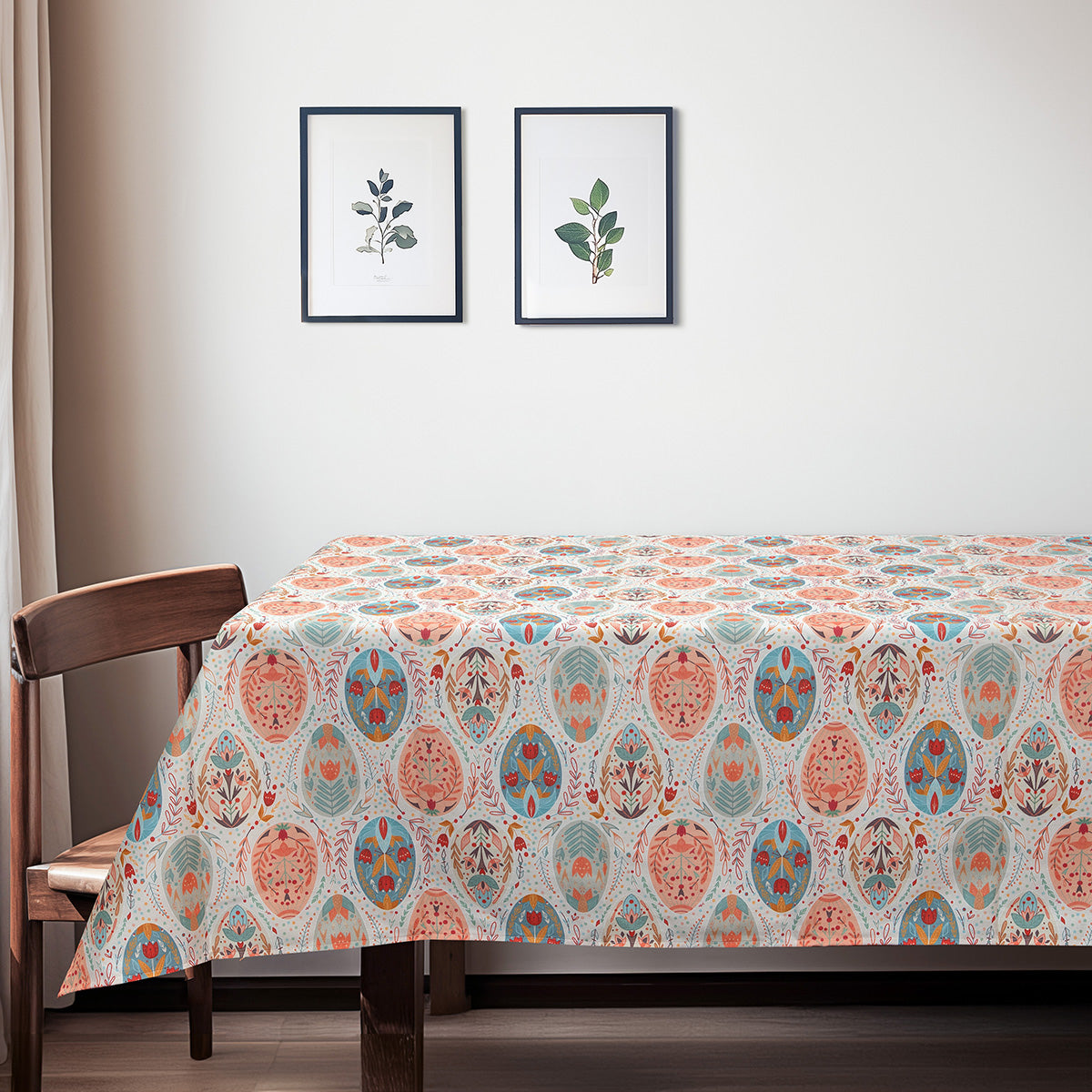 Τραπεζομάντηλο Αυγά σε Παστέλ Αποχρώσεις 135x220εκ