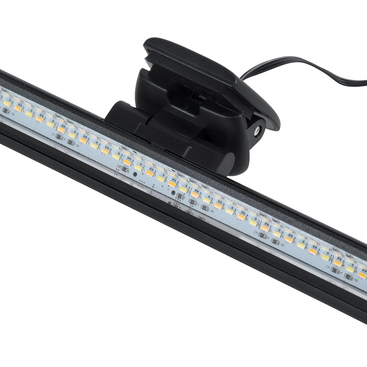 76552 Φωτιστικό Οθόνης Anti-Glare E-Reading LED 5W 565lm DC 5V με Καλώδιο Τροφοδοσίας USB 2.0 & Ενσωματωμένο Χειριστήριο Εναλλαγής Χρωμάτων CCT Θερμό Λευκό 2700K - Φυσικό Λευκό 4500K - Ψυχρό Λευκό 6000K Dimmable Μαύρο Μ26 x Π4.5 x Υ4.5cm