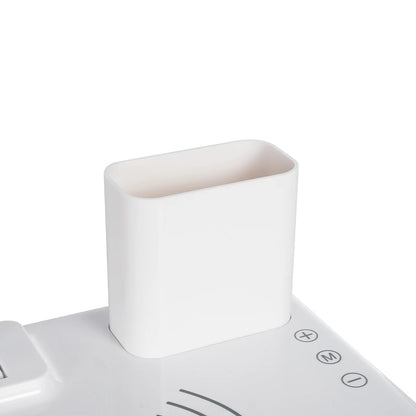 ZENTIME 76554 Μοντέρνο Επιτραπέζιο Φωτιστικό Γραφείου με Ασύρματη Φόρτιση 15W 3A & Ψηφιακό Ρολόι LED 3.5W 350lm 120° DC 5V με USB-C IP20 Ρυθμιζόμενο Λευκό CCT με Αφή 2700K/4500K/6000K Dimmable - Sanan SMD Chip - Μαύρο - Μ19.5 x Π14.5 x Υ38.8