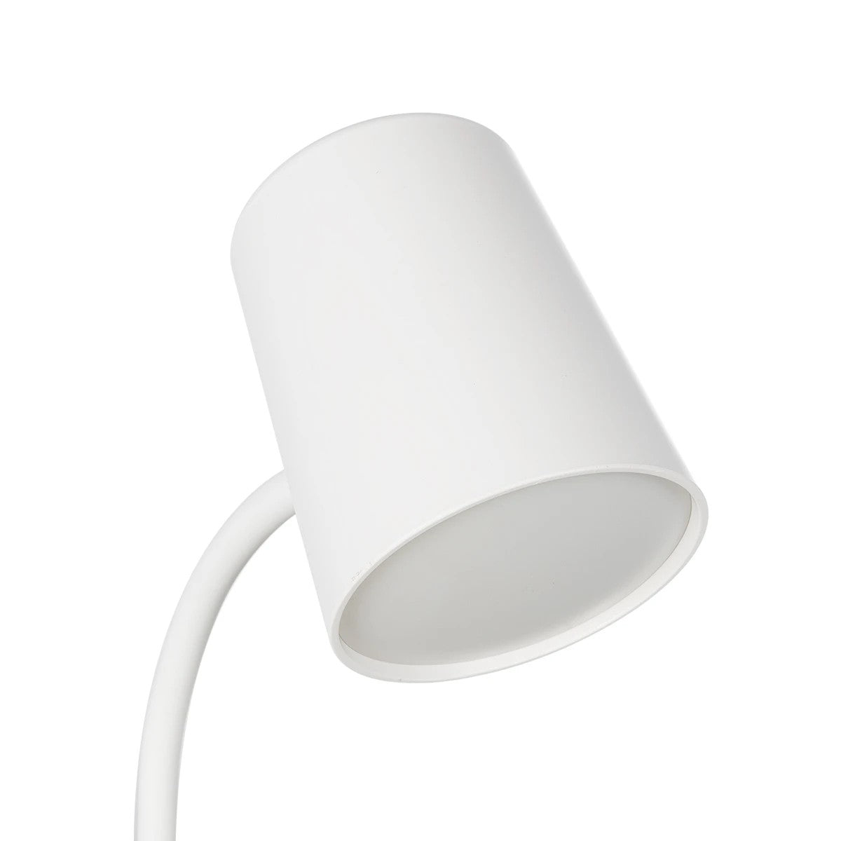 LUCORA 76555 Μοντέρνο Επιτραπέζιο Φωτιστικό Γραφείου με Ασύρματη Φόρτιση 10W 2A & 4W Bluetooth Ηχείο LED 3W 300lm 120° DC 5V με USB-C IP20 Ρυθμιζόμενο Λευκό CCT με Αφή 2700K/4500K/6000K Dimmable - Sanan SMD Chip - Λευκό - Μ12 x Π12 x Υ32