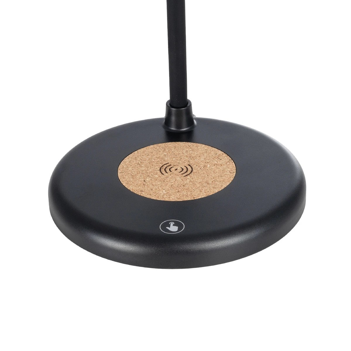 LUCORA 76556 Μοντέρνο Επιτραπέζιο Φωτιστικό Γραφείου με Ασύρματη Φόρτιση 10W 2A & 4W Bluetooth Ηχείο LED 3W 300lm 120° DC 5V με USB-C IP20 Ρυθμιζόμενο Λευκό CCT με Αφή 2700K/4500K/6000K Dimmable - Sanan SMD Chip - Μαύρο - Μ12 x Π12 x Υ32