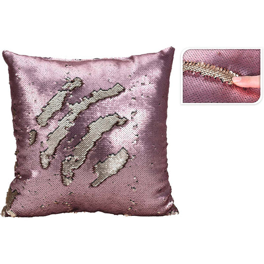 Μαξιλάρι με Πούλιες Ροζ 45x45εκ