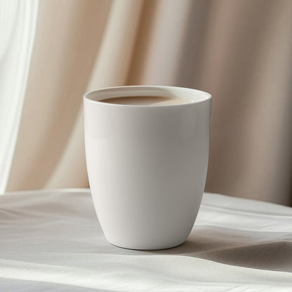 Κούπα Πορσελάνης Χωρίς Χερούλι Sensations Art 7708 350ml Λευκό