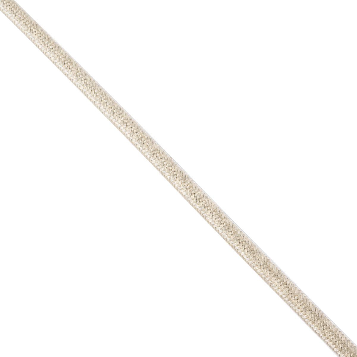 77627 Στρογγυλό Υφασμάτινο Καλώδιο 1m 2 x 0.75mm² Μπεζ