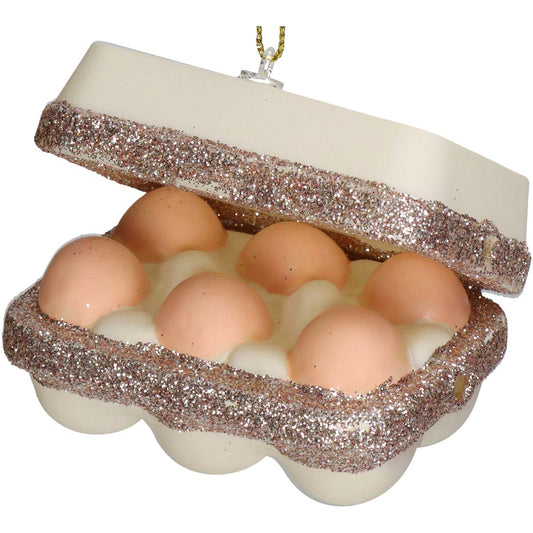 Στολίδι Αυγοθήκη Γυάλινο 8εκ