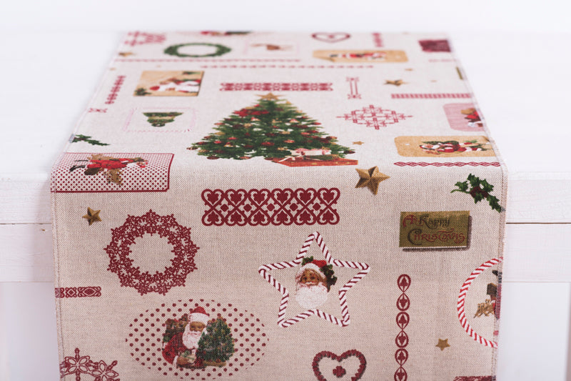 Ράννερ Χριστουγεννιάτικα Σχέδια 32x250εκ