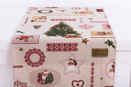 Ράννερ Χριστουγεννιάτικα Σχέδια 32x250εκ