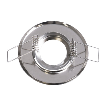 DELTA 77802 Χωνευτό Κινούμενο Στρόγγυλο Σποτ Οροφής για Λάμπα MR11 με Βάση GU5.3 ή GU10 - IP20 - Μεταλλικό - Φ70 x Υ21mm - Νίκελ Ματ