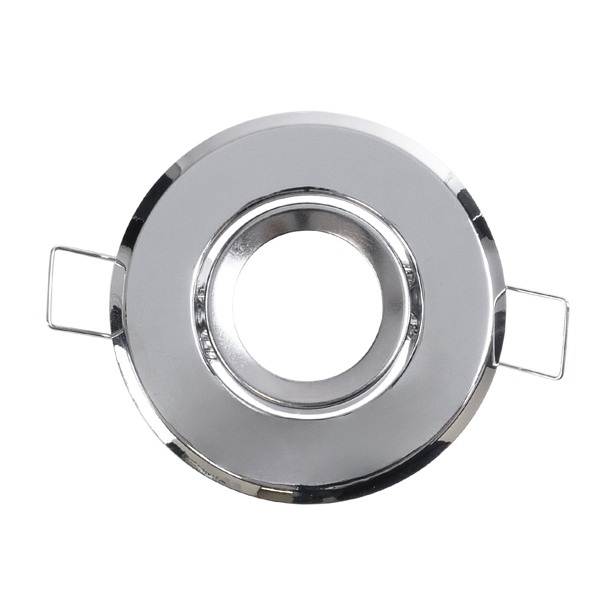 DELTA 77803 Χωνευτό Κινούμενο Στρόγγυλο Σποτ Οροφής για Λάμπα MR11 με Βάση GU5.3 ή GU10 - IP20 - Μεταλλικό - Φ70 x Υ21mm - Χρώμιο Νίκελ