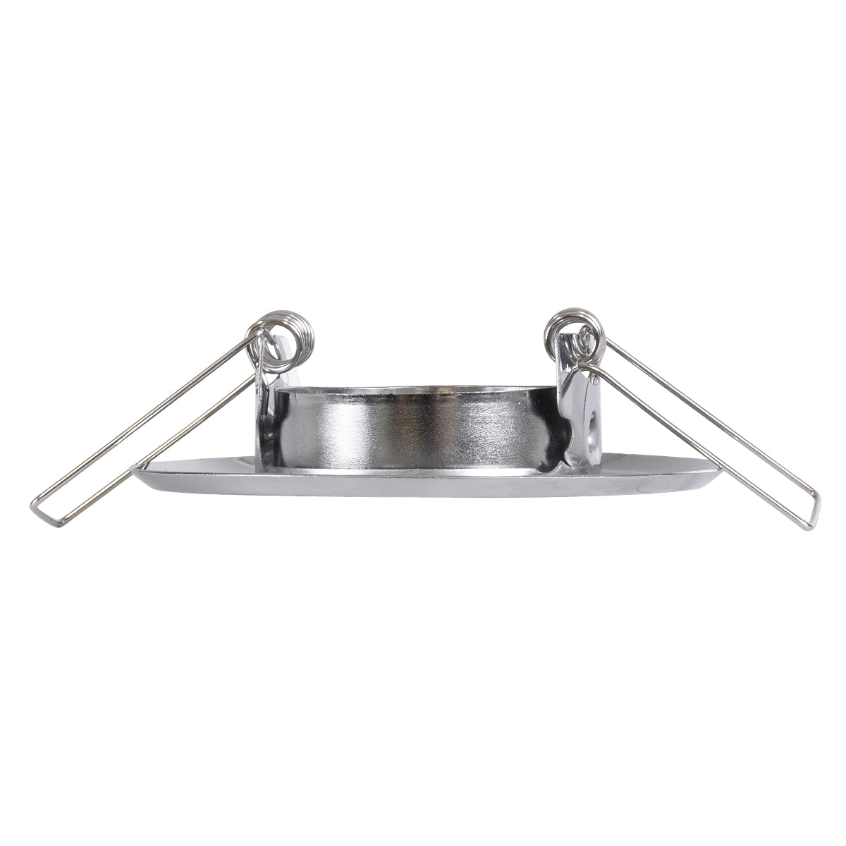 DELTA 77803 Χωνευτό Κινούμενο Στρόγγυλο Σποτ Οροφής για Λάμπα MR11 με Βάση GU5.3 ή GU10 - IP20 - Μεταλλικό - Φ70 x Υ21mm - Χρώμιο Νίκελ