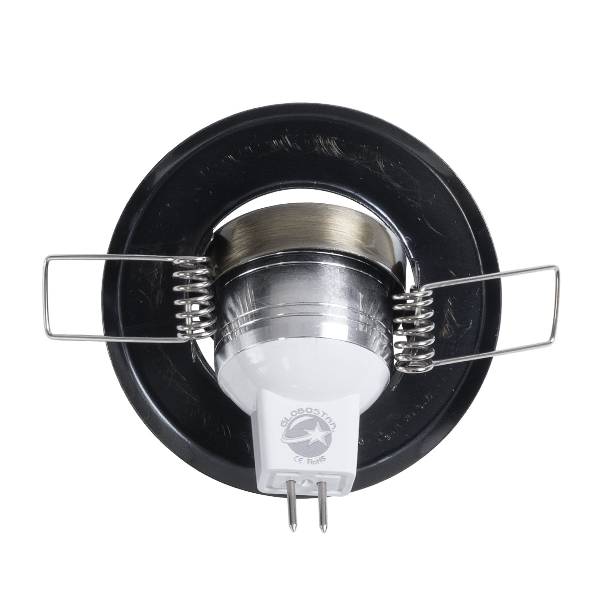 DELTA 77806 Χωνευτό Κινούμενο Στρόγγυλο Σποτ Οροφής για Λάμπα MR11 με Βάση GU5.3 ή GU10 - IP20 - Μεταλλικό - Φ70 x Υ21mm - Μπρούτζινο