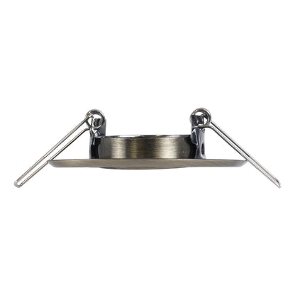 DELTA 77806 Χωνευτό Κινούμενο Στρόγγυλο Σποτ Οροφής για Λάμπα MR11 με Βάση GU5.3 ή GU10 - IP20 - Μεταλλικό - Φ70 x Υ21mm - Μπρούτζινο