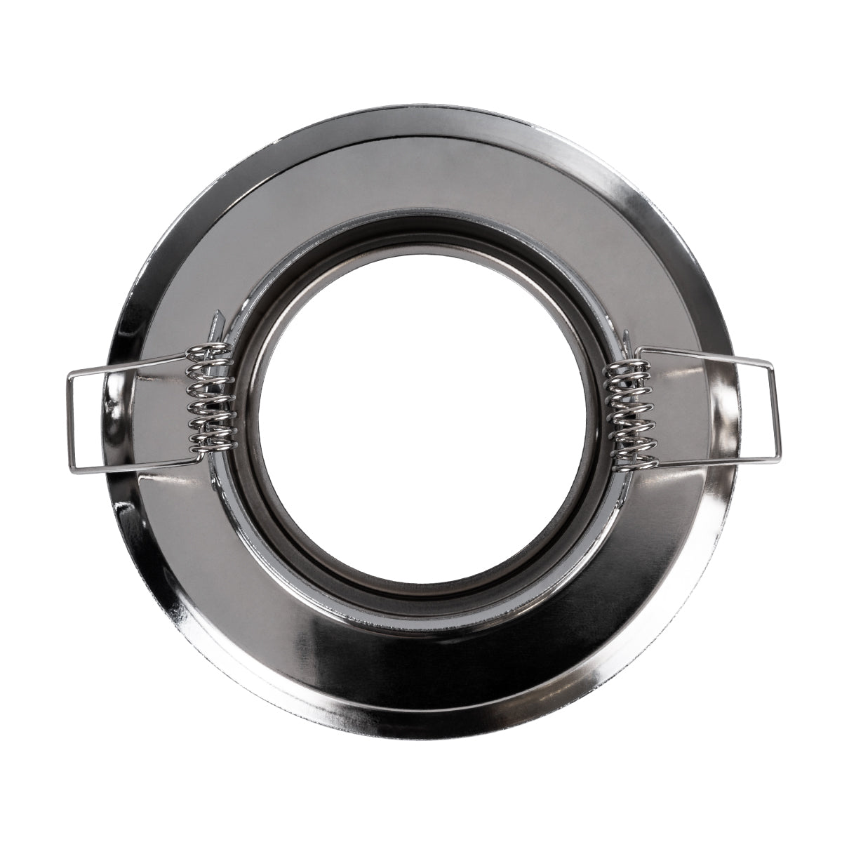 DELTA 77817 Χωνευτό Κινούμενο Στρόγγυλο Σποτ Οροφής για Λάμπα MR16 με Βάση GU5.3 ή GU10 - IP20 - Μεταλλικό - Φ92 x Υ28mm - Χρώμιο Νίκελ