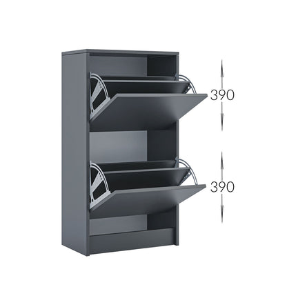 Παπουτσοθήκη Rolf Γραφίτης 50x28x94