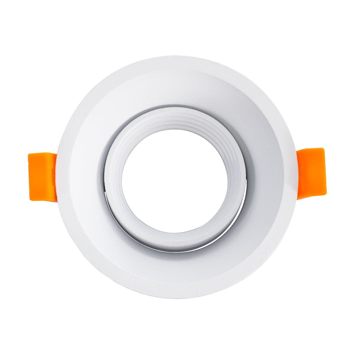 ALPHA 77830 Χωνευτό Κινούμενο Στρόγγυλο Σποτ Οροφής για Λάμπα MR16/GU10 - IP20 - Χυτό Αλουμίνιο - Φ9.4 x Υ4.2cm - Λευκό