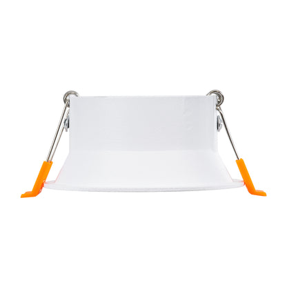 ALPHA 77830 Χωνευτό Κινούμενο Στρόγγυλο Σποτ Οροφής για Λάμπα MR16/GU10 - IP20 - Χυτό Αλουμίνιο - Φ9.4 x Υ4.2cm - Λευκό