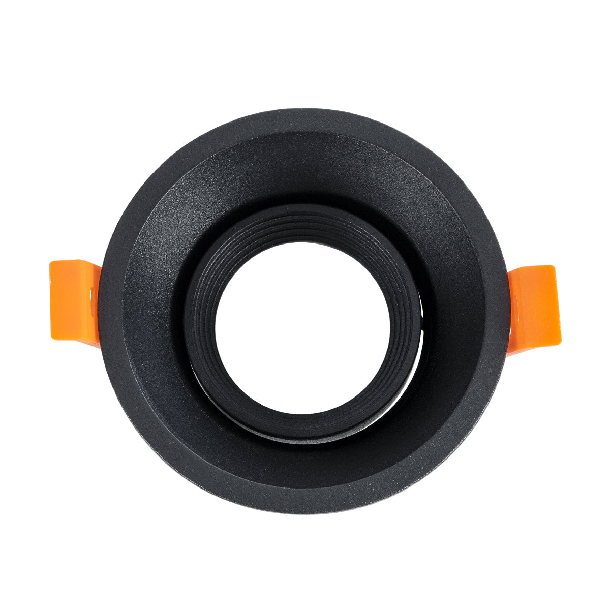 ALPHA 77831 Χωνευτή Κινούμενη Βάση για Σποτ MR16 με Ντουί GU10/GU5.3 IP20 - Μαύρο Ματ - Μ9.4 x Π9.4 x Υ4.2 / Q8.3εκ